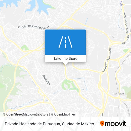 Mapa de Privada Hacienda de Puruagua