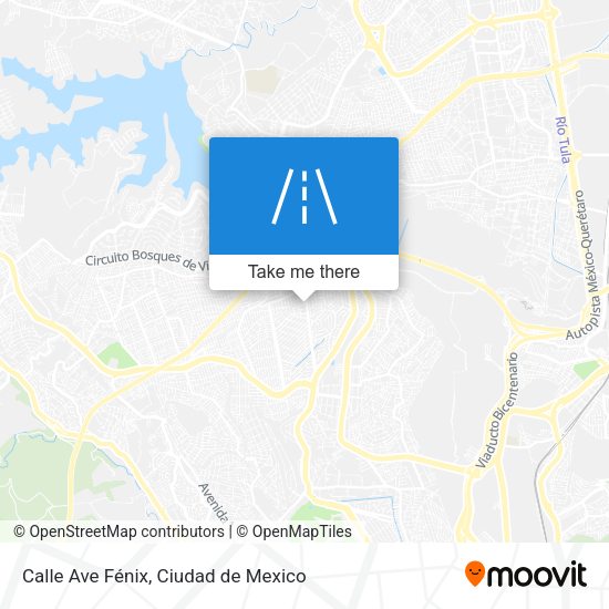 Mapa de Calle Ave Fénix