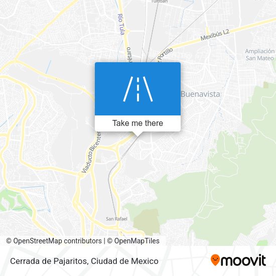 Mapa de Cerrada de Pajaritos