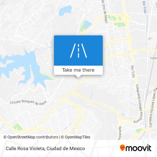 Mapa de Calle Rosa Violeta