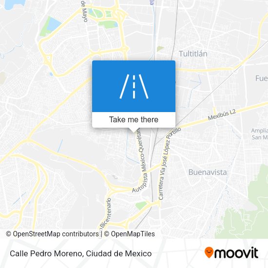 Calle Pedro Moreno map