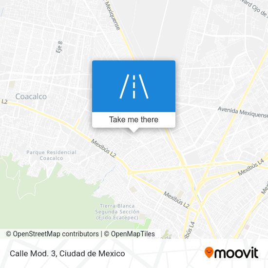 Calle Mod. 3 map