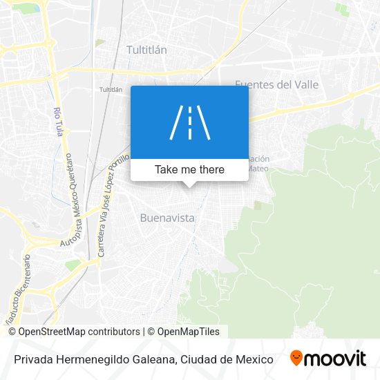 Mapa de Privada Hermenegildo Galeana