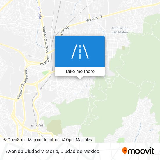 Mapa de Avenida Ciudad Victoria