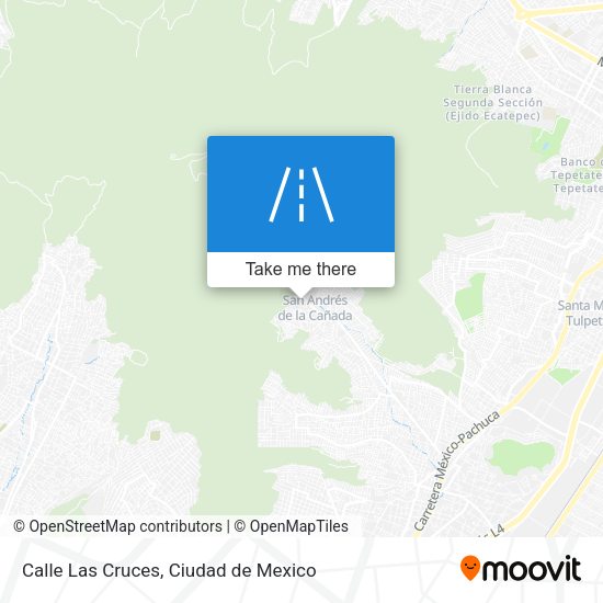 Mapa de Calle Las Cruces
