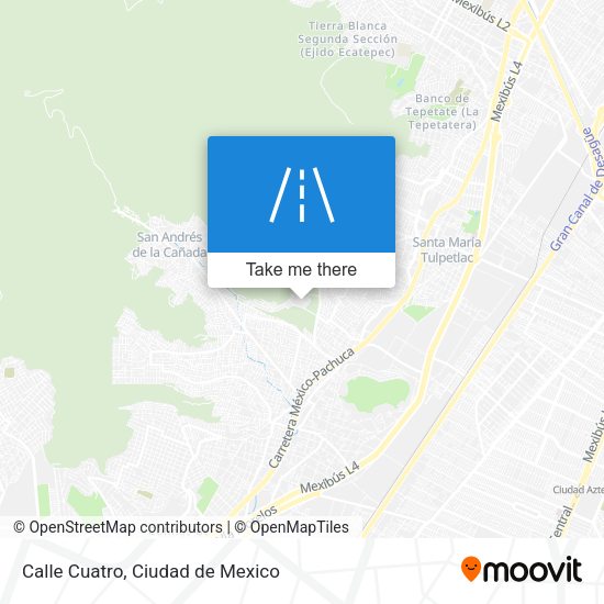 Calle Cuatro map