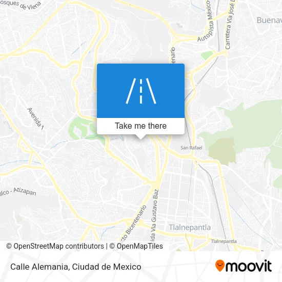 Calle Alemania map