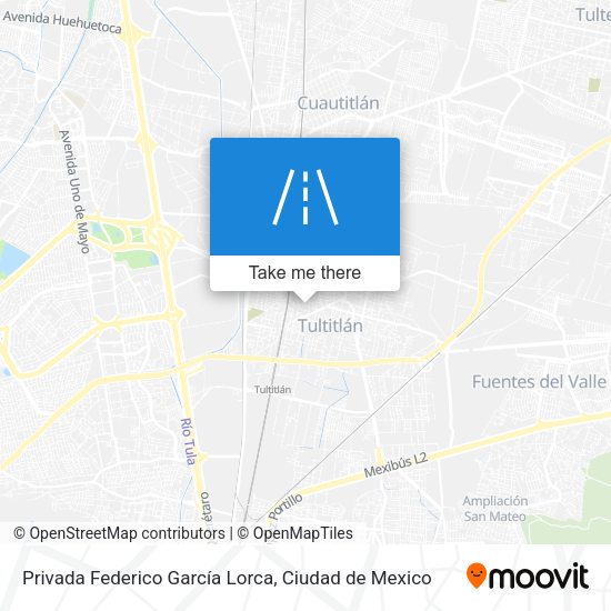 Privada Federico García Lorca map