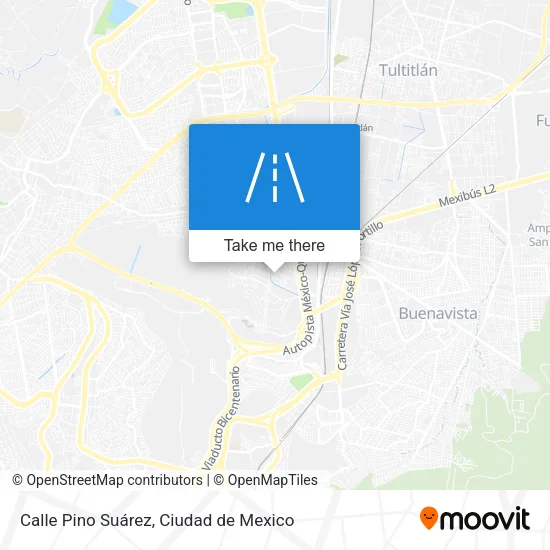 Calle Pino Suárez map