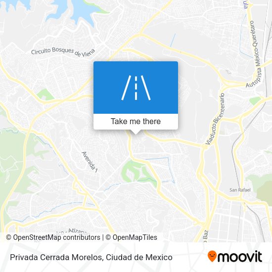 Privada Cerrada Morelos map