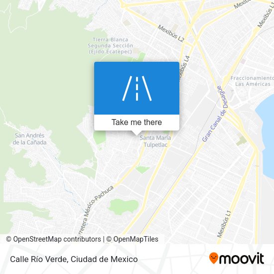 Calle Río Verde map