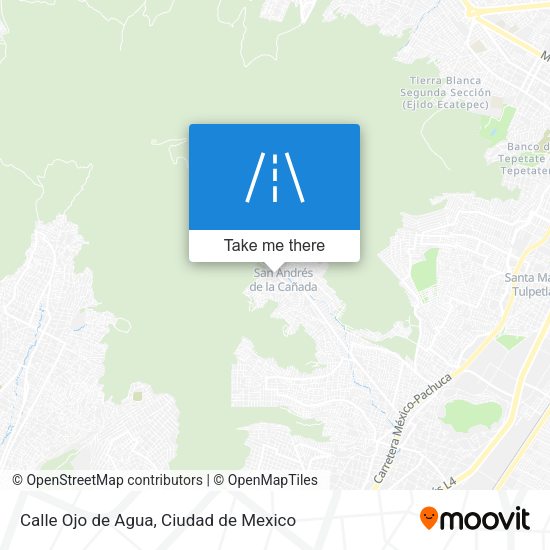 Calle Ojo de Agua map