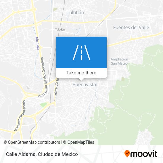 Mapa de Calle Aldama