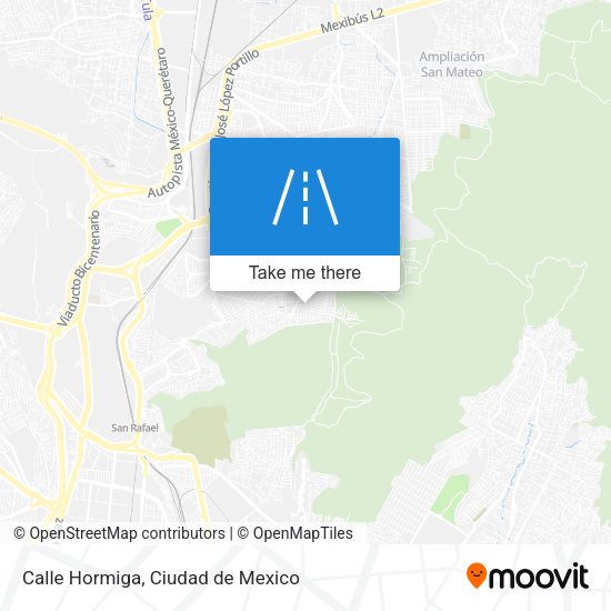 Calle Hormiga map