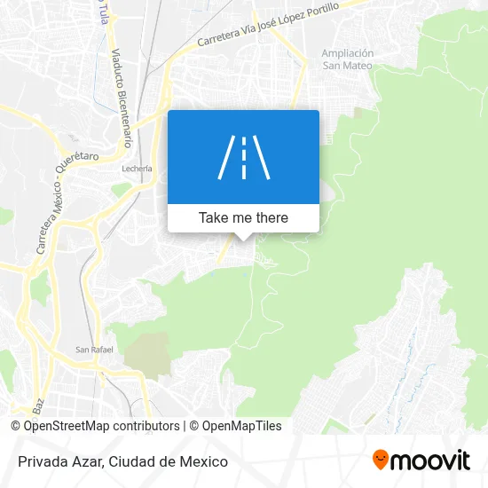 Privada Azar map