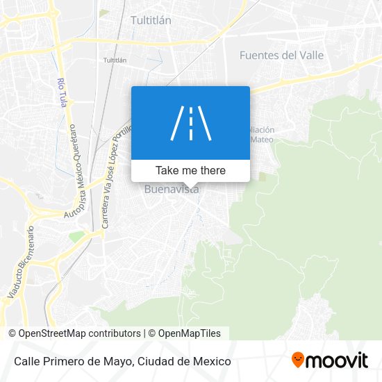 Calle Primero de Mayo map