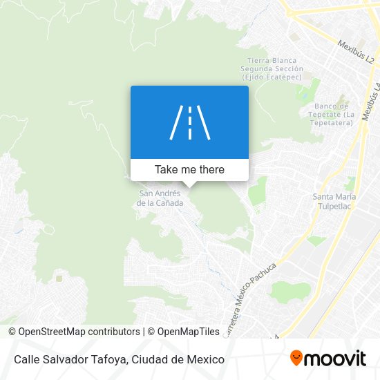 Calle Salvador Tafoya map
