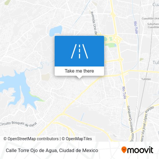 Mapa de Calle Torre Ojo de Agua