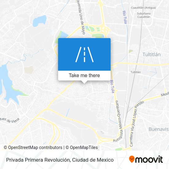 Privada Primera Revolución map