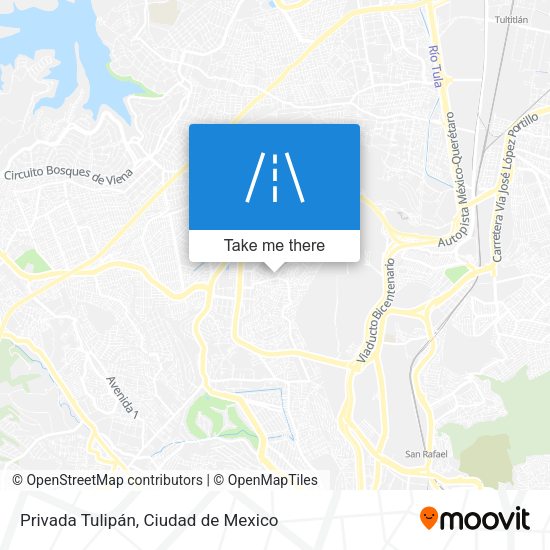 Mapa de Privada Tulipán