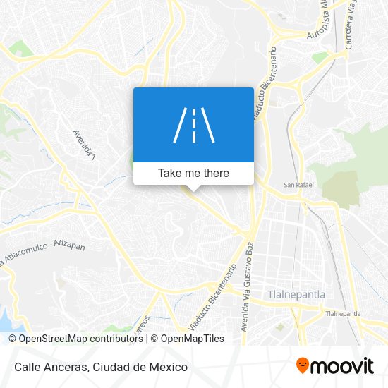 Mapa de Calle Anceras