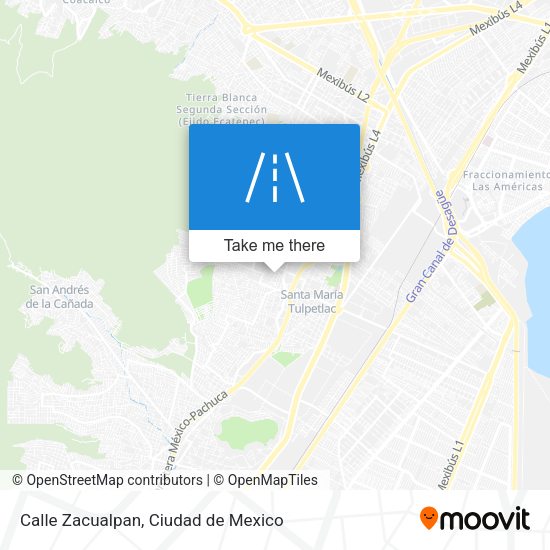 Calle Zacualpan map