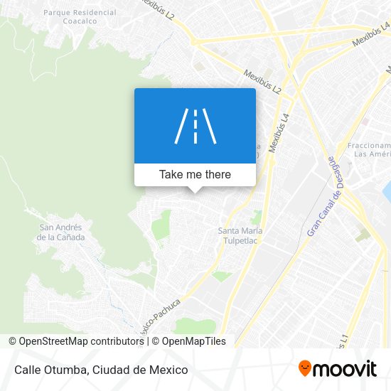 Mapa de Calle Otumba