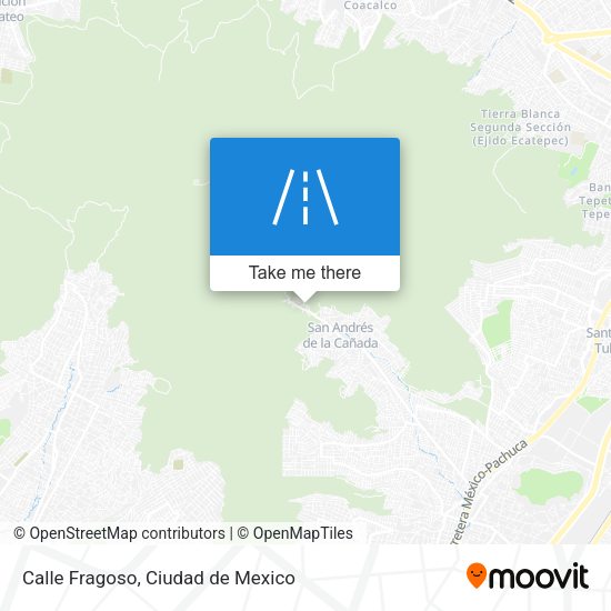 Calle Fragoso map