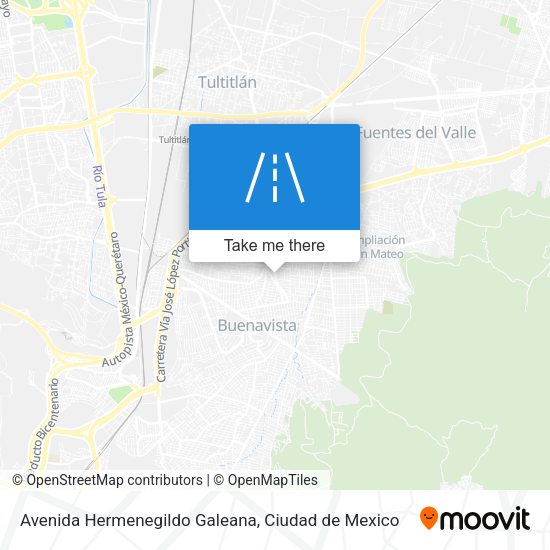 Avenida Hermenegildo Galeana map