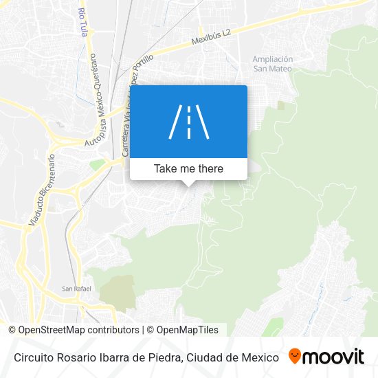 Circuito Rosario Ibarra de Piedra map