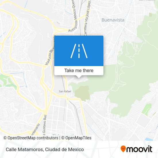 Calle Matamoros map