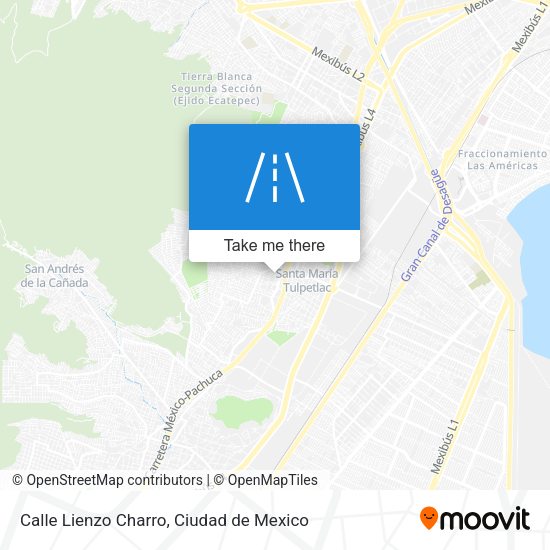 Calle Lienzo Charro map