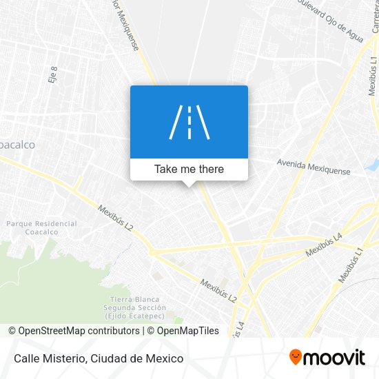 Mapa de Calle Misterio