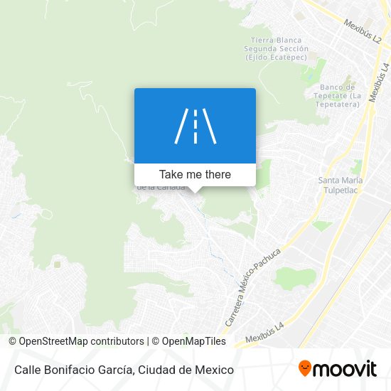 Mapa de Calle Bonifacio García