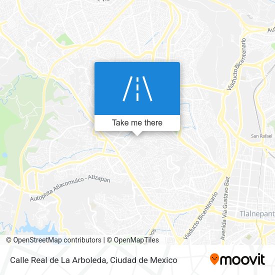 Calle Real de La Arboleda map