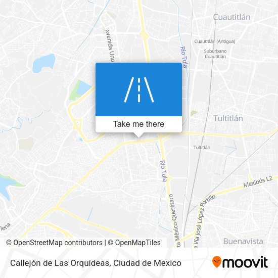 Callejón de Las Orquídeas map