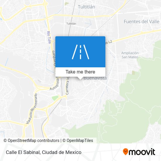 Mapa de Calle El Sabinal