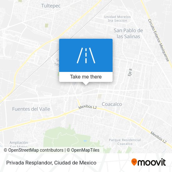 Privada Resplandor map