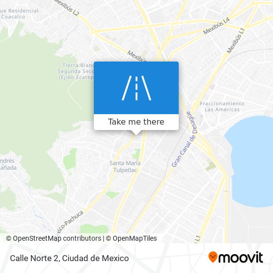 Mapa de Calle Norte 2