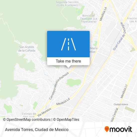 Avenida Torres map