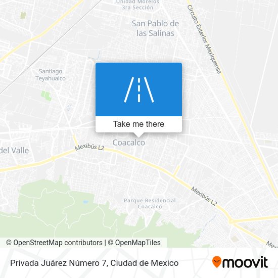Privada Juárez Número 7 map