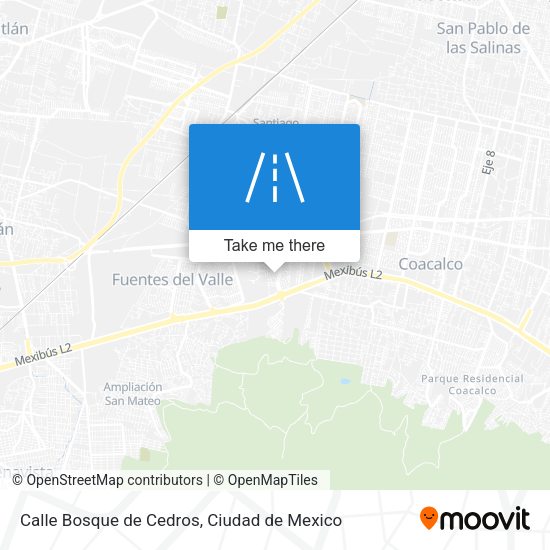 Calle Bosque de Cedros map