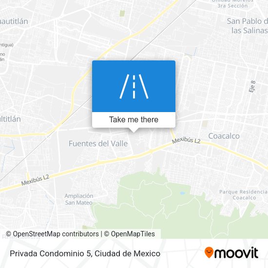 Privada Condominio 5 map