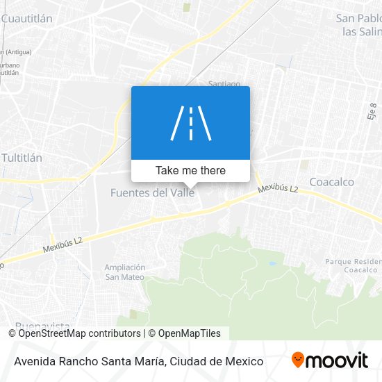 Avenida Rancho Santa María map