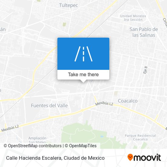Calle Hacienda Escalera map