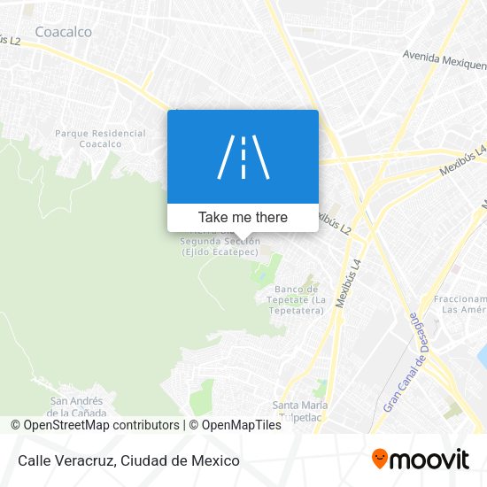 Calle Veracruz map
