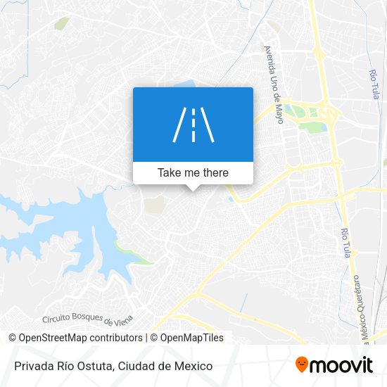 Privada Río Ostuta map
