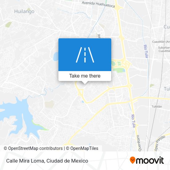 Mapa de Calle Mira Loma