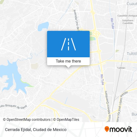 Cerrada Ejidal map