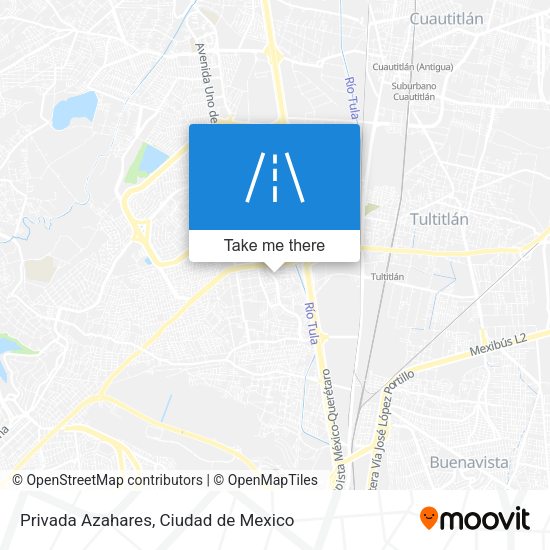 Mapa de Privada Azahares